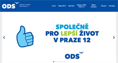 Desktop Screenshot of odspraha12.cz